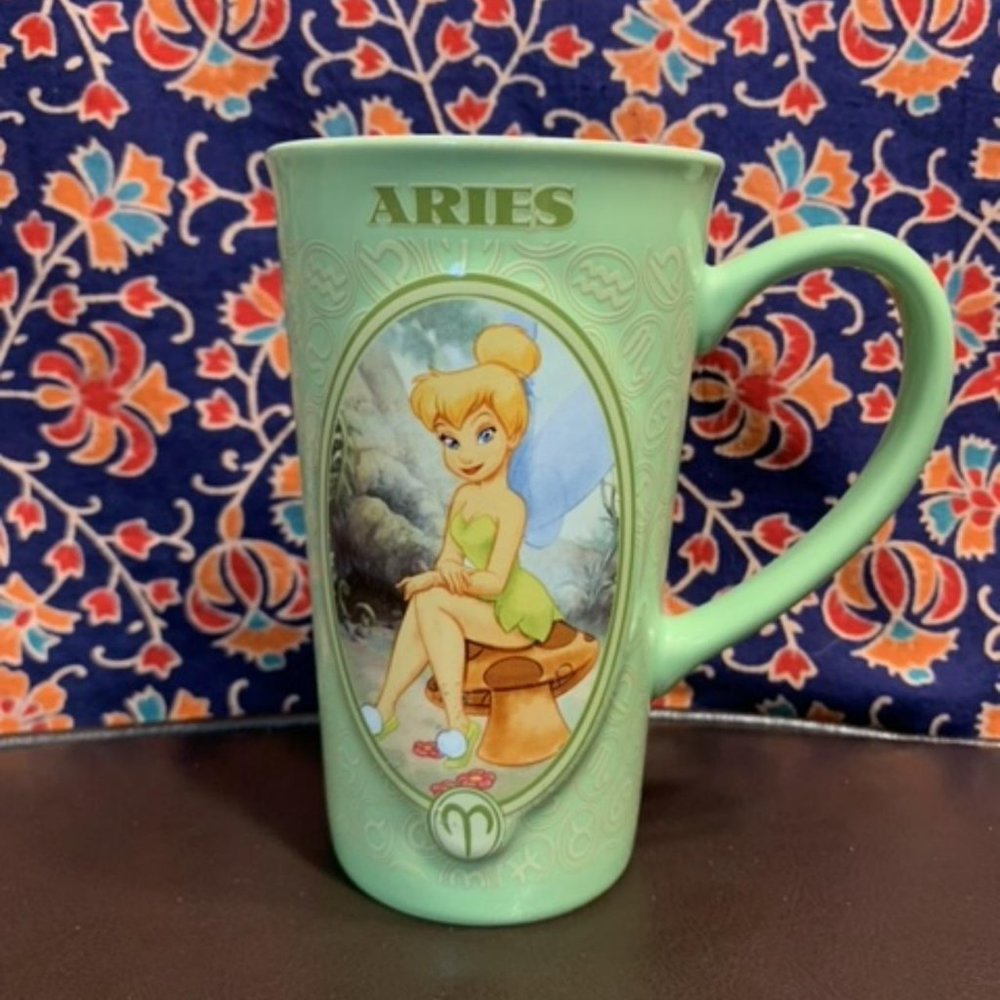 Tinker Bell Disney Store Astrology Mug Aries March 21- April 19
